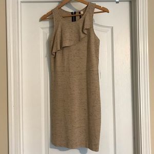 NWT Small Kensie Tan Dress with Back Zipper
